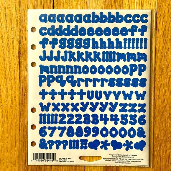 Paper Crafting Scrapbooking Lot of 1000+ Alphabet Stickers - Making Memories - Picture 6 of 11